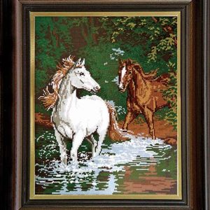 Гоблен Коне в реката, Horses in the River Tapestry