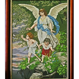 Гоблен Ангел Пазител, Guardian Angel Tapestry