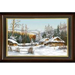 Гоблен Зимна хижа, Winter Cabin Tapestry
